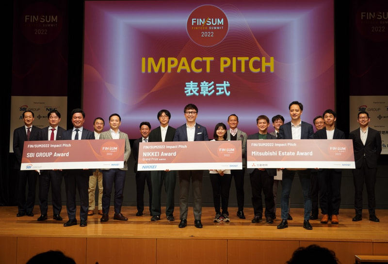 Global Mobility Service receives the Most Outstanding Award  “Nikkei Award” at the FIN/SUM2022 Impact Pitch